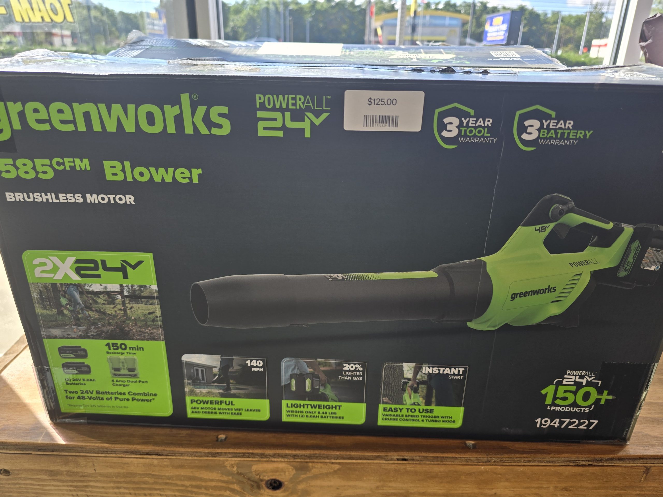 Greenworks 48v Blower photo 2